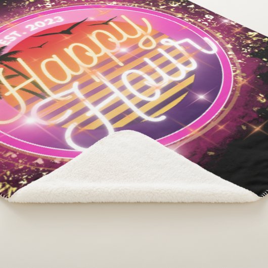 Happy Hour-deken Sherpa Deken (3/4)