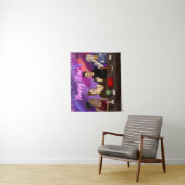 Happy Hour | Digitale kunst Wandkleed (In situ)