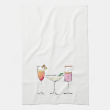 Happy Hour Dish Towel