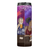 Happy Hour | Diversiteitskunst Thermosbeker (Achterkant)