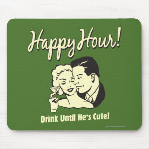 Happy Hour: Drink tot hij is aangeklaagd Muismat