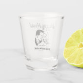 Happy Hour: Drink tot hij klaar is Shot Glas (Achterkant)