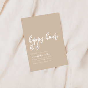Happy Hour Het Is Cocktail Party Invite Kaart