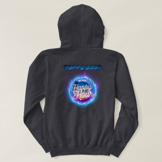 Happy Hour Hoodie (Design achterkant)