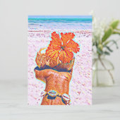 Happy Hour in het Wenskaart Paradise Kaart (Staand voorkant)