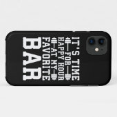 Happy Hour in mijn favoriete bar - Gym Inspirerend Case-Mate iPhone Case (Achterkant (horizontaal))