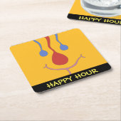 HAPPY HOUR KARTONNEN ONDERZETTERS (Schuin)