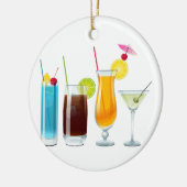 Happy Hour Keramisch Ornament (Links)