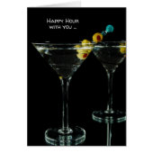 Happy Hour Martini Drink Jubileum (Voorkant)