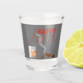 Happy Hour met Bourbon en Cigar Shot Glas (Voorkant)