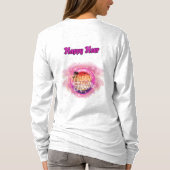 Happy Hour met lange mouwen T-shirt (Achterkant)