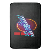 Happy Hour Neon Sign Badmat (Voorkant Verticaal)