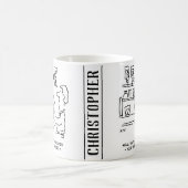 Happy Hour over nu vrouw is aangekomen Koffiemok (Center)