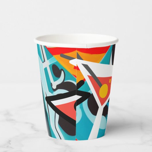 Happy Hour Papieren Bekers (Rechts)