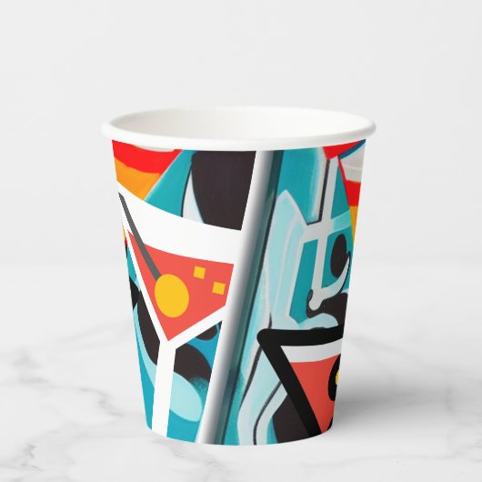 Happy Hour Papieren Bekers (Voorkant)