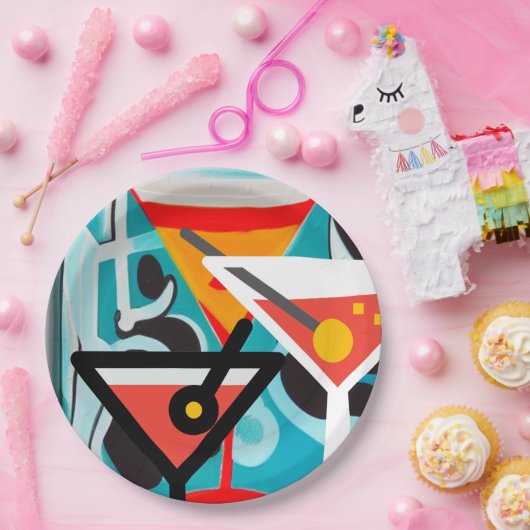 Happy Hour Papieren Bordje (Feest)