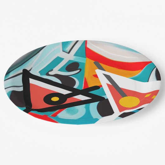 Happy Hour Papieren Bordje (Gekanteld)