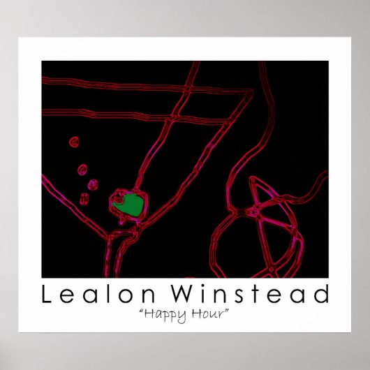 Happy Hour Poster (Voorkant)