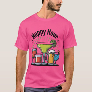 Happy Hour – Pretentieloos & Leuke T-Shirt Design