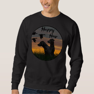 Happy Hour Retro Duck Hunting voor Duck Hunters en Trui