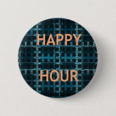 Happy Hour Ronde Button 5,7 Cm (Voorkant)
