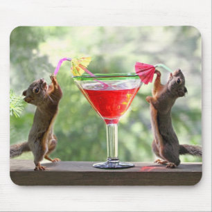 Happy Hour Squirrels Muismat