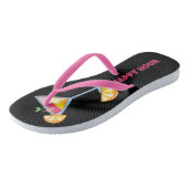 Happy Hour Summer Martini Cocktail Teenslippers (Schuin)