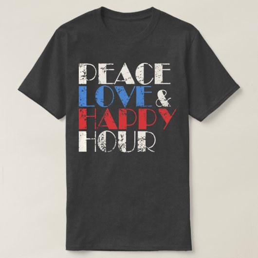 Happy Hour T-shirt (Design voorkant)