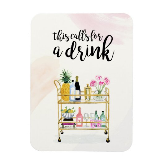 Happy Hour thuis II Magneet (Verticaal)