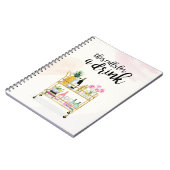 Happy Hour thuis II Notitieboek (Linkerzijde)