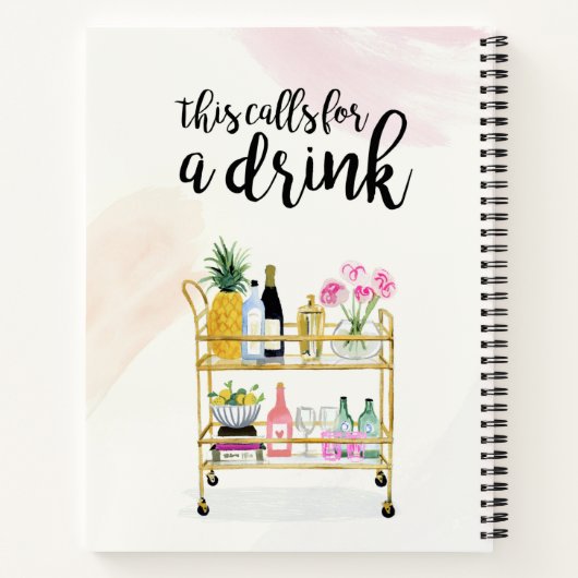 Happy Hour thuis II Notitieboek (Achterkant)