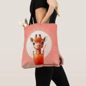 Happy Hour van Giraffe Tote Bag (Dichtbij)
