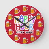 Happy Hour Wall klok (Voorkant)