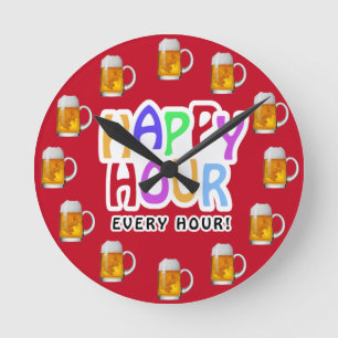 Happy Hour Wall klok