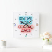 Happy Hour - wandklok (Huis)