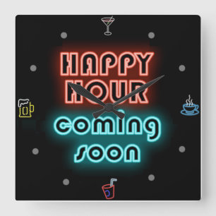 Happy Hour - wandklok
