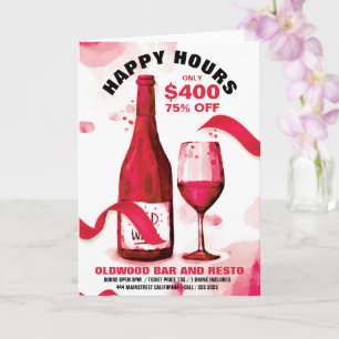 Happy Hours Beer Cold Beer-Craft Beer-Live Kaart