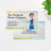 Happy House Cleaner | meid Visitekaartje (Bureau)