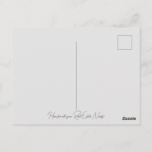 Happy House - Jubileum Briefkaart (Achterkant)