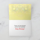 Happy House Jubileum van Realtor Bedankkaart (Binnen)