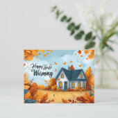 Happy House Warming Briefkaart (Staand voorkant)