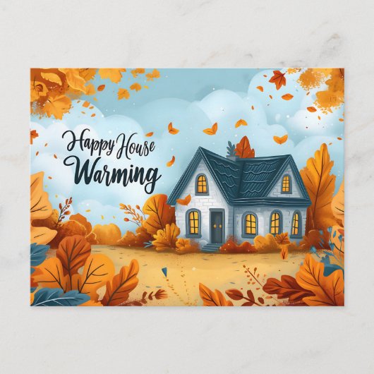 Happy House Warming Briefkaart (Voorkant)