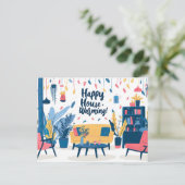 Happy House Warming Briefkaart (Staand voorkant)