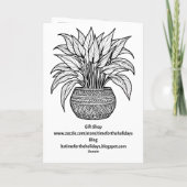 Happy Houseplants Appreciation Day | Jan 10th Kaart (Achterkant)