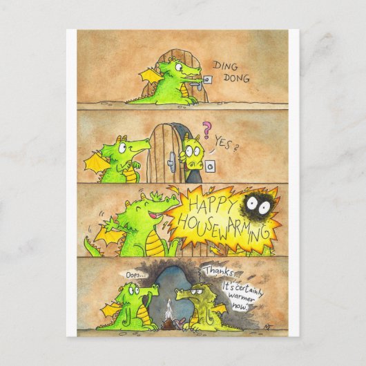 Happy Housewarming Briefkaart (Voorkant)