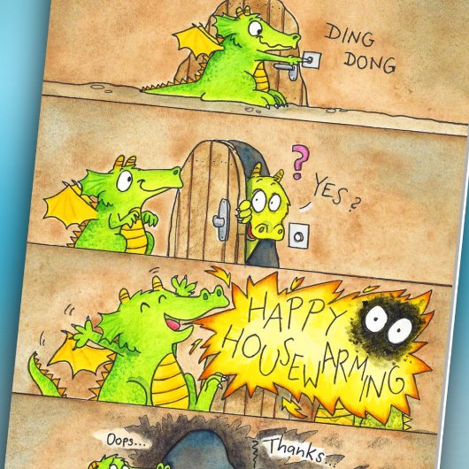 Happy Housewarming Greeting Kaart