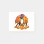 Happy Houtweiner Boxer Halloween Dog Post-it® Notes (Voorkant)