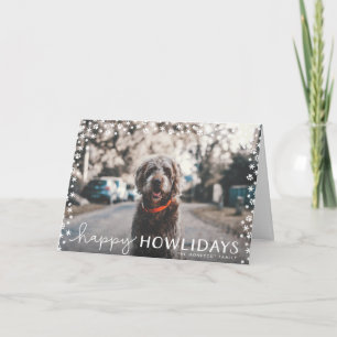 Happy Howholidays Pet Lover Vakantie Groet Kaart