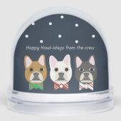 Happy Howl-idays from the crew Sneeuwbol (Voorkant)