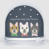 Happy Howl-idays from the crew Sneeuwbol (Achterkant)